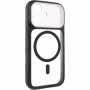 Чохол TPU+PC GETMAN Moon Clear with MagSafe для Apple iPhone 16 (6.1