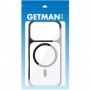 Чохол TPU+PC GETMAN Moon Clear with MagSafe для Apple iPhone 16 (6.1