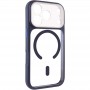 Чохол TPU+PC GETMAN Moon Clear with MagSafe для Apple iPhone 17 Pro Max (6.9