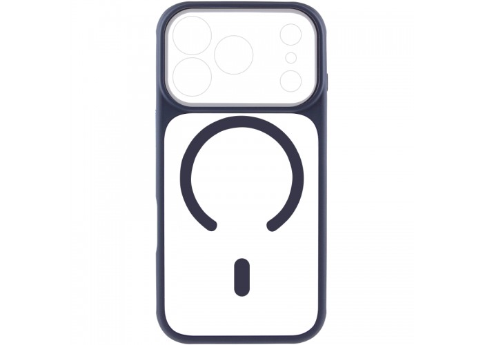 Чохол TPU+PC GETMAN Moon Clear with MagSafe для Apple iPhone 17 Pro Max (6.9