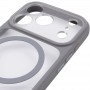Чохол TPU+PC GETMAN Moon Clear with MagSafe для Apple iPhone 17 Pro Max (6.9