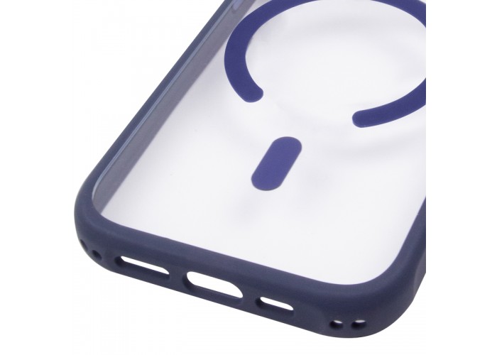 Чохол TPU+PC GETMAN Moon Clear with MagSafe для Apple iPhone 17 Pro Max (6.9