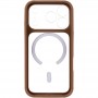 Чохол TPU+PC GETMAN Moon Clear with MagSafe для Apple iPhone 17 Pro Max (6.9