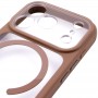 Чохол TPU+PC GETMAN Moon Clear with MagSafe для Apple iPhone 17 Pro Max (6.9