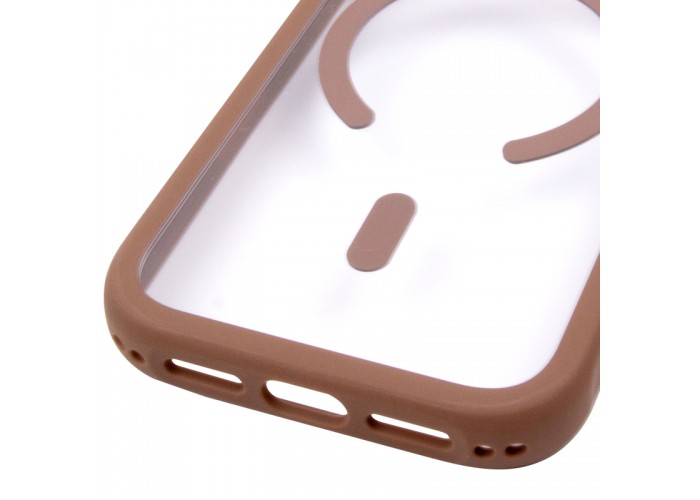 Чохол TPU+PC GETMAN Moon Clear with MagSafe для Apple iPhone 17 Pro Max (6.9