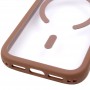Чохол TPU+PC GETMAN Moon Clear with MagSafe для Apple iPhone 17 Pro Max (6.9