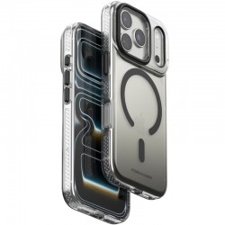 Чохол TPU+PC Puloka Resplendent with Magnetic Fit для Apple iPhone 17 Pro (6.3")  Black - 00000086612_1