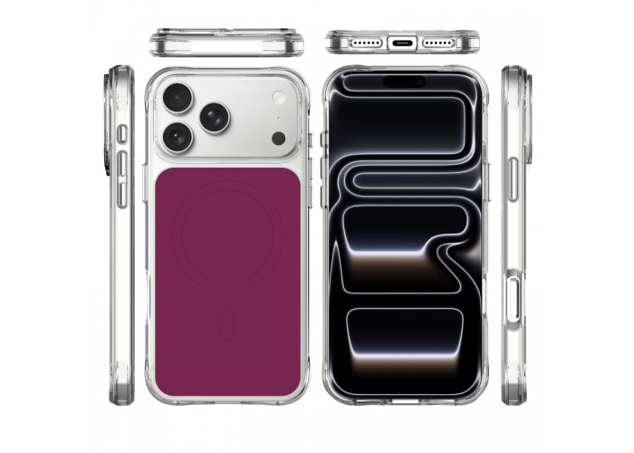 Чохол TPU+PC Space Pure Color with Magnetic Fit для Apple iPhone 17 Pro Max / 18 Pro Max (6.9