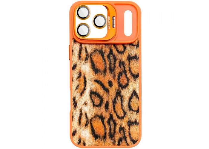 Чохол TPU+PC Wild Leopard with MagSafe and Lens для Apple iPhone 17 Pro (6.3
