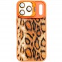 Чохол TPU+PC Wild Leopard with MagSafe and Lens для Apple iPhone 17 Pro (6.3
