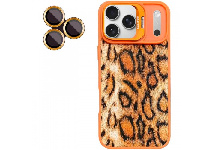 Чохол TPU+PC Wild Leopard with MagSafe and Lens для Apple iPhone 17 Pro (6.3