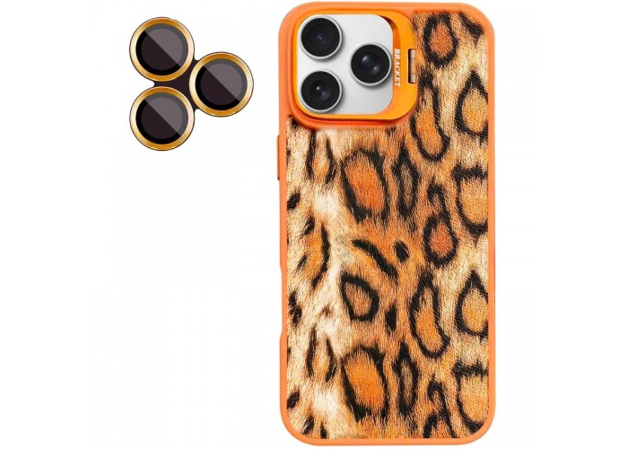 Чохол TPU+PC Wild Leopard with MagSafe and Lens для Apple iPhone 15 Pro Max (6.7