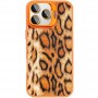 Чохол TPU+PC Wild Leopard with MagSafe and Lens для Apple iPhone 15 Pro Max (6.7