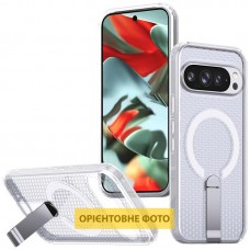 Чохол TPU Breeze with MagSafe stand для Google Pixel 9 / 9 Pro / 10 / 10 Pro  Transparent - 00000083519_4