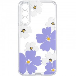 Чохол TPU Clear Joy для Xiaomi Redmi 15 4G (Global) / 5G  Pastel Daisies - 00000084809_7