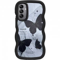 Чохол TPU Cloudy Pictures для Samsung Galaxy A25 5G  Butterflies - 00000078286_2