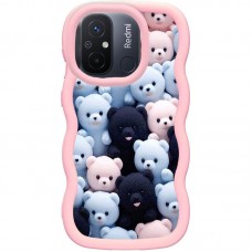 Чохол TPU Cloudy Pictures для Xiaomi Redmi 12C / Poco C55  Bears - 00000078292_1