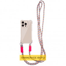 Чохол TPU CrossBody with straps для Apple iPhone 16e (6.1")  Antique White - 00000078833_1