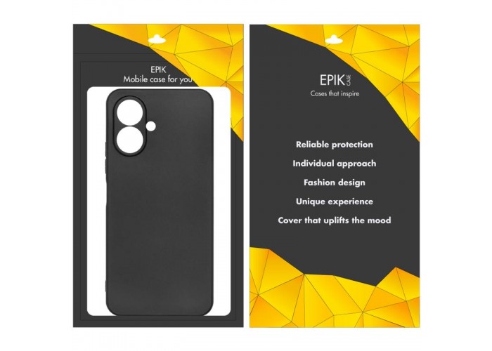 Чохол TPU Epik Black Full Camera для TECNO Spark Go 2 (KM4)