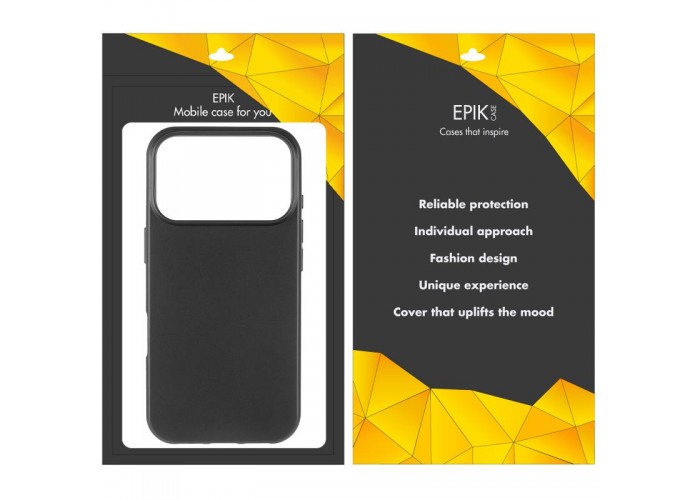 Чохол TPU Epik Black для Apple iPhone 17 Pro Max (6.9