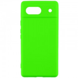 Чохол TPU GETMAN Liquid Silk Full Camera для Google Pixel 6  Салатовий / Neon Green - 00000077912_9