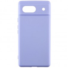 Чохол TPU GETMAN Liquid Silk Full Camera для Google Pixel 6  Бузковий / Light purple - 00000077912_16