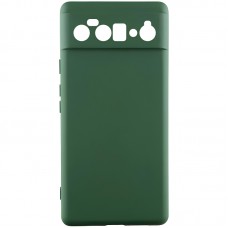 Чохол TPU GETMAN Liquid Silk Full Camera для Motorola Edge 60 Fusion  Зелений / Dark green - 00000083447_8
