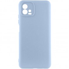 Чохол TPU GETMAN Liquid Silk Full Camera для Motorola Moto G72  Блакитний / Lilac Blue - 00000074058_16