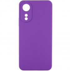 Чохол TPU GETMAN Liquid Silk Full Camera для Oppo A78 4G  Фіолетовий / Purple - 00000075771_14