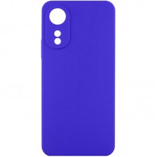 Чохол TPU GETMAN Liquid Silk Full Camera для Oppo A78 4G  Синій / Iris - 00000075771_10