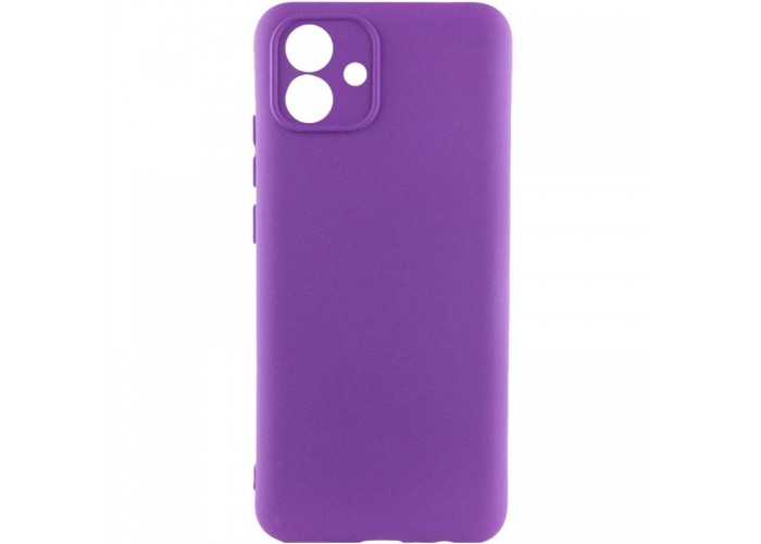 Чохол TPU GETMAN Liquid Silk Full Camera для Samsung Galaxy A07