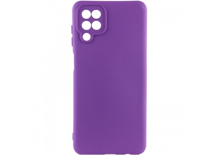 Чохол TPU GETMAN Liquid Silk Full Camera для Samsung Galaxy A12