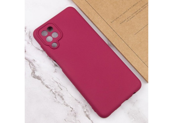 Чохол TPU GETMAN Liquid Silk Full Camera для Samsung Galaxy A12