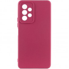Чохол TPU GETMAN Liquid Silk Full Camera для Samsung Galaxy A13 4G  Бордовий / Marsala - 00000073784_1