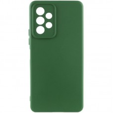Чохол TPU GETMAN Liquid Silk Full Camera для Samsung Galaxy A13 4G  Зелений / Dark green - 00000073784_3