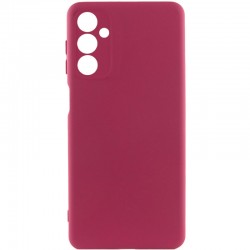 Чохол TPU GETMAN Liquid Silk Full Camera для Samsung Galaxy A27  Бордовий / Marsala - 00000086287_7