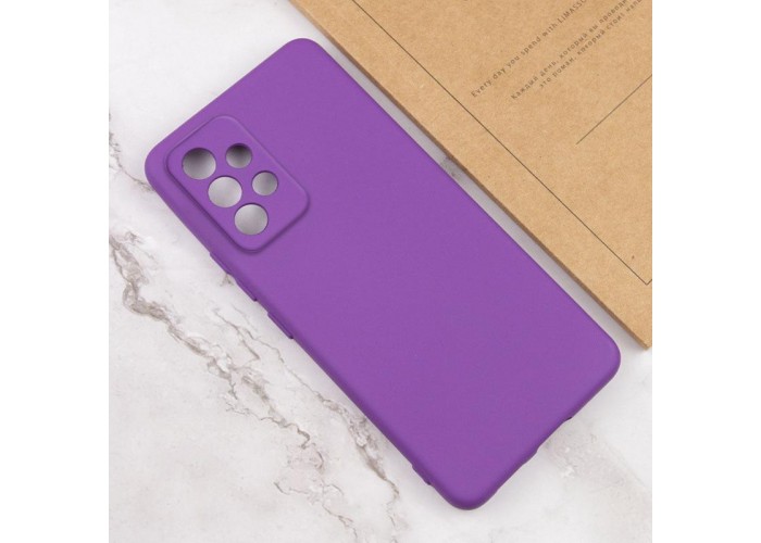 Чохол TPU GETMAN Liquid Silk Full Camera для Samsung Galaxy A52 4G / A52 5G / A52s