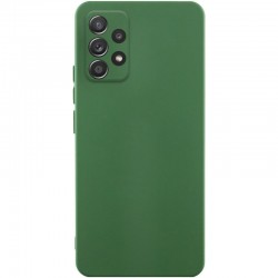 Чохол TPU GETMAN Liquid Silk Full Camera для Samsung Galaxy A52 4G / A52 5G / A52s  Зелений / Dark green - 00000073793_3