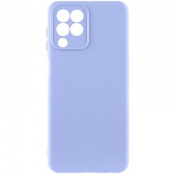 Чохол TPU GETMAN Liquid Silk Full Camera для Samsung Galaxy M33 5G  Бузковий / Light purple - 00000081481_18