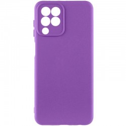 Чохол TPU GETMAN Liquid Silk Full Camera для Samsung Galaxy M33 5G  Фіолетовий / Purple - 00000081481_15