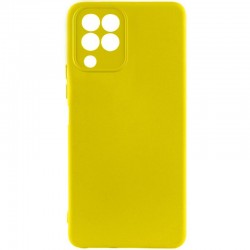 Чохол TPU GETMAN Liquid Silk Full Camera для Samsung Galaxy M33 5G  Жовтий / Flash - 00000081481_3