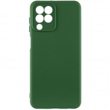 Чохол TPU GETMAN Liquid Silk Full Camera для Samsung Galaxy M33 5G  Зелений / Dark green - 00000081481_4