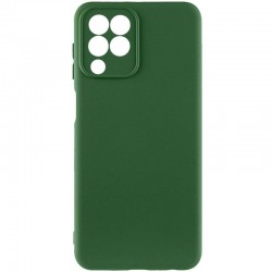 Чохол TPU GETMAN Liquid Silk Full Camera для Samsung Galaxy M33 5G  Зелений / Dark green - 00000081481_4