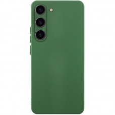 Чохол TPU GETMAN Liquid Silk Full Camera для Samsung Galaxy S23  Зелений / Dark green - 00000076612_4