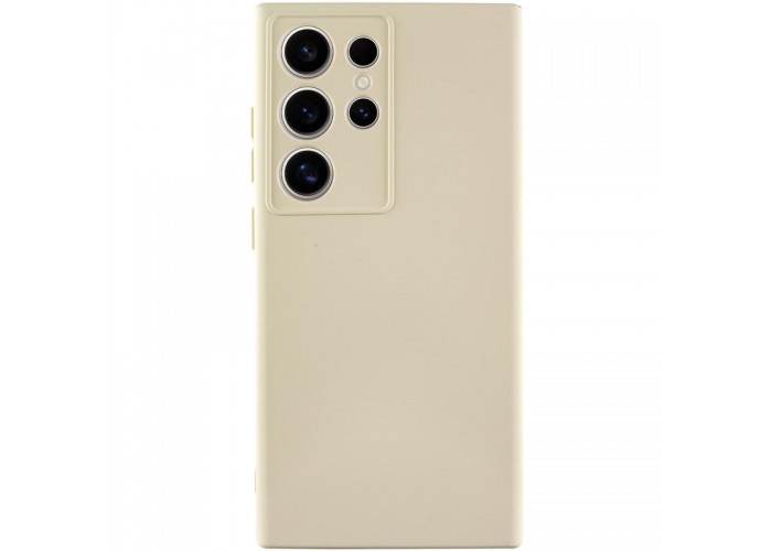 Чохол TPU GETMAN Liquid Silk Full Camera для Samsung Galaxy S24 Ultra
