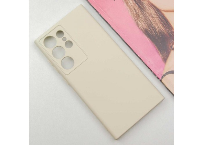Чохол TPU GETMAN Liquid Silk Full Camera для Samsung Galaxy S24 Ultra