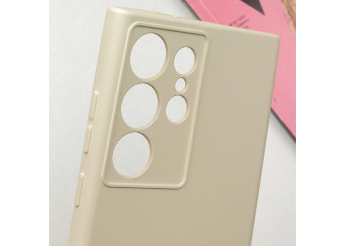 Чохол TPU GETMAN Liquid Silk Full Camera для Samsung Galaxy S24 Ultra