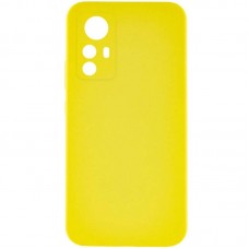 Чохол TPU GETMAN Liquid Silk Full Camera для Xiaomi Redmi Note 12S  Жовтий / Flash - 00000074071_2