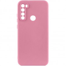 Чохол TPU GETMAN Liquid Silk Full Camera для Xiaomi Redmi Note 8T  Рожевий / Pink - 00000073805_7