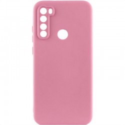 Чохол TPU GETMAN Liquid Silk Full Camera для Xiaomi Redmi Note 8T  Рожевий / Pink - 00000073805_7